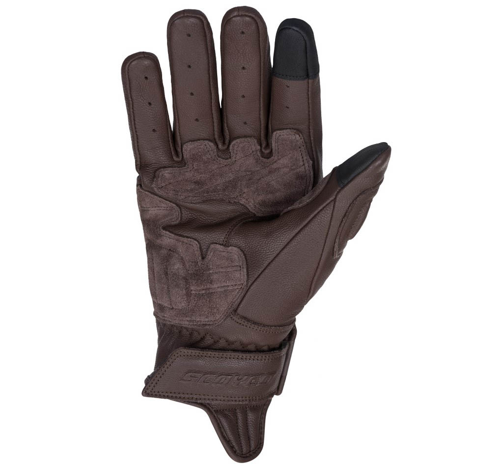 Перчатки SCOYCO (оригинал) MC-154, кожанные, коричневые, р-р M фото 2 Перчатки SCOYCO (оригинал) MC-154, кожанные, коричневые, р-р M фото 2