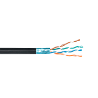 Кабель 4pr F/UTP-5e 24 AWG PE