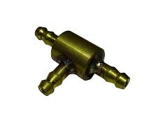 Тройник для бензошланга тонкий штуцер (МЕТАЛЛ) Буран, Тайга