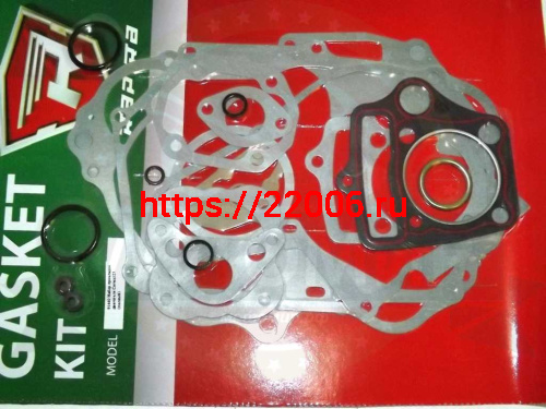 Набор прокладок двигателя Альфа Дельта Zodiak 39 мм 50сс (полный)