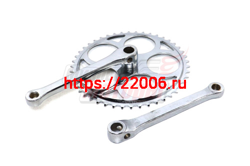 Шатуны 28" 46зуб/165мм (квадрат) Урал (комплект) Шатуны 28" 46зуб/165мм (квадрат) Урал (комплект)