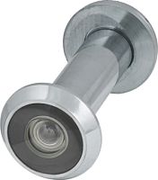 Глазок Armadillo (Армадилло) дверной противопожарный, оптика стекло DV-PRO 3/100-60/BR/HD (DVG3/HD) CP хром
