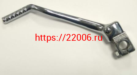 Кикстартер 50-140 (хром) d-12 откидной Кикстартер 50-140 (хром) d-12 откидной