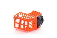 Кожух защитный цилиндра мотокосы GBC-026 (дефлектор с крышкой) (26057)