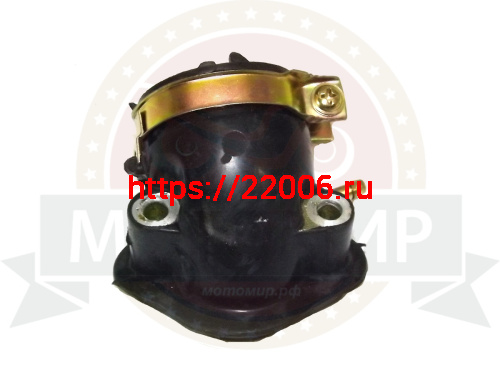 Патрубок карбюратора 1P63QMK (коллектор впускной) (13810-R02-00) (НАБОР) фото 3