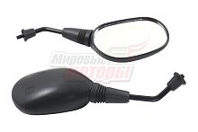 Зеркала (017) пласт. d=8 (в уп. 50 пар)