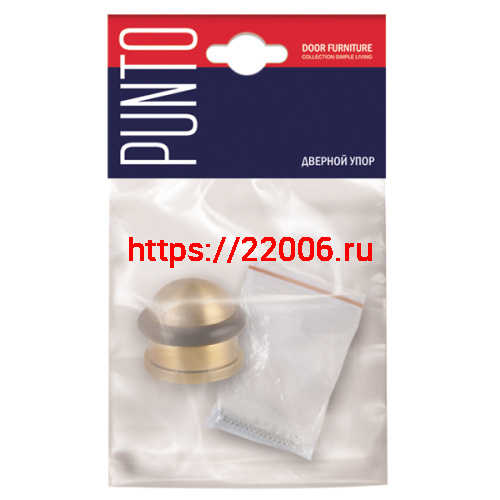 Упор Punto (Пунто) дверной напольный DFIX/F26 (DS PF-26) SG-4 мат.золото фото 2 Упор Punto (Пунто) дверной напольный DFIX/F26 (DS PF-26) SG-4 мат.золото фото 2