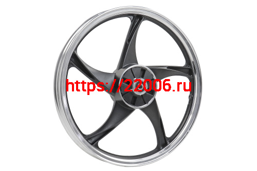 Обод Delta, Zodiak, Alpha, ОВ-70 1,60-17 литой задний 17" ТИП2 (черный) фото 2