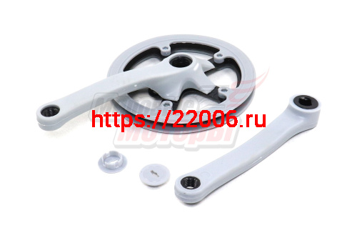 Шатуны 20" 40зуб/165мм (квадрат) с пластм. защитой (комплект) Шатуны 20" 40зуб/165мм (квадрат) с пластм. защитой (комплект)