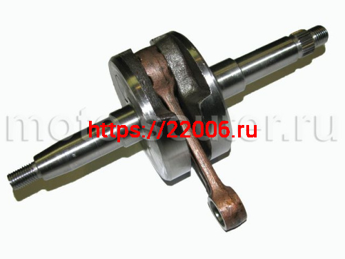 Коленвал 1P41QMB BM, Geely B, Suzuki RUN, TB-50 цепной привод Коленвал 1P41QMB BM, Geely B, Suzuki RUN, TB-50 цепной привод