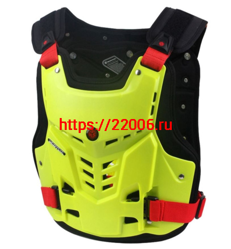 Защита тела (жилет) Scoyco AM05 зеленая (M)