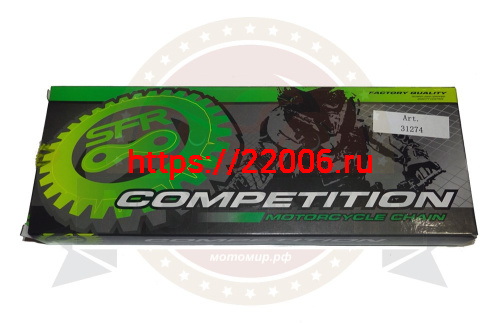 Цепь (520) SFR -104 зв. приводная COMBAT 400 (НАБОР) фото 2