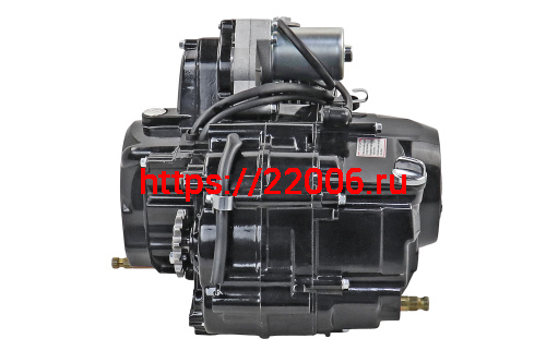 Двигатель 1P52FMН 110см3 эл.стар, 4МКПП 1 вниз+3 вверх, Delta, Alpha (ЧЕРНЫЙ) фото 3