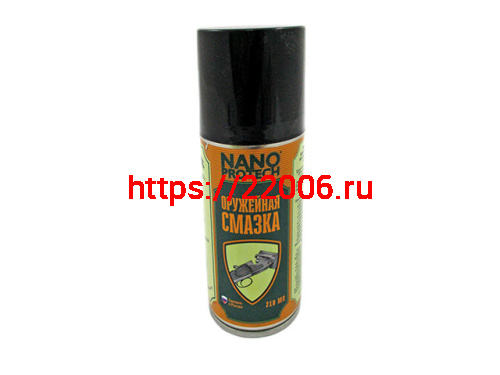 Смазка Nanoprotech для стрелкового оружия, 210мл Смазка Nanoprotech для стрелкового оружия, 210мл
