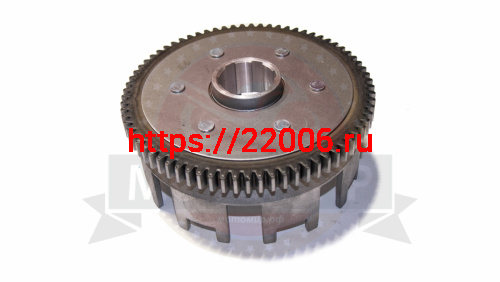 Барабан сцепления CG/CB125-250 голый Хантер, CrossFire (8 пазов+8 полупаз) 73Т фото 3