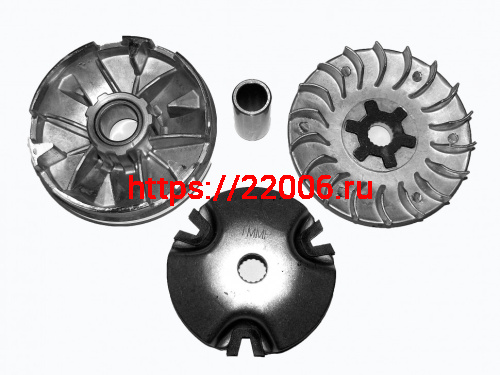 Вариатор Yamaha JOG-50 без роликов Вариатор Yamaha JOG-50 без роликов