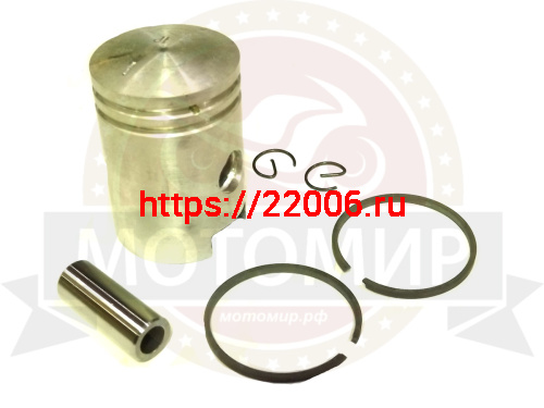 Поршень Мопед 12 нормальный (кольца, палец, стопор. кольца) (компл) Поршень Мопед 12 нормальный (кольца, палец, стопор. кольца) (компл)