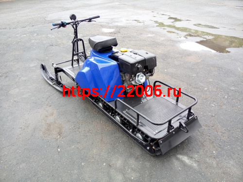 Мотобуксировщик с лыжным модулем 15 л.с., С РЕВЕРСОМ ЛИДЕР-3-4Т-15АП LONG (4 тележки), Ижтехмаш фото 3