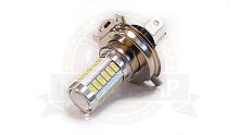 Лампа светодиодная (LED) 12V  (H4)  35/35W  (P43t)  33SMD (квадроциклы, мотоциклы, питбайки) (НАБОР)
