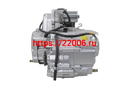 Двигатель 1P52FMH 110см3 эл.стар, ПОЛУАВТОМАТ без рыч.сц, Delta,Alpha, маркировка 49см3 (СЕРЕБРИСТЫЙ фото 4