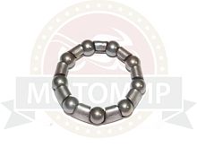 Подшипник вело каретки кровошипной большой, 9 шариков, 5/16" (7.94мм), D-44.6мм,JK 6508 ВМХ