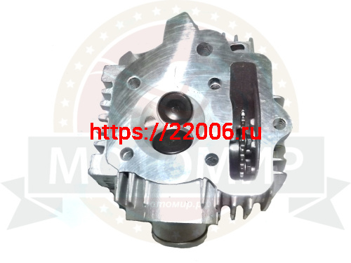 Головка цилиндра "Альфа, Zodiak" в сборе 39 мм (50см3) (клапана, распр., коромысло и т.д.) фото 4 Головка цилиндра "Альфа, Zodiak" в сборе 39 мм (50см3) (клапана, распр., коромысло и т.д.) фото 4