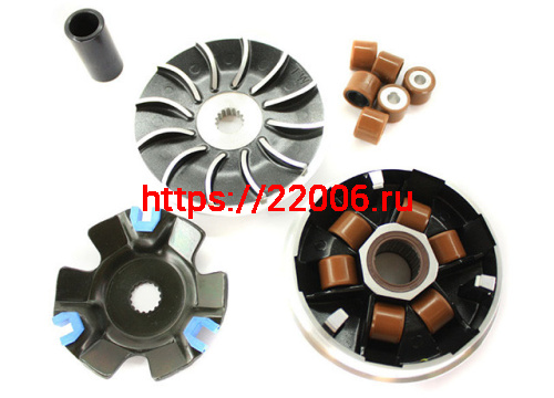 Вариатор спортивный Yamaha BWS100 TW (наружный шкив) Вариатор спортивный Yamaha BWS100 TW (наружный шкив)