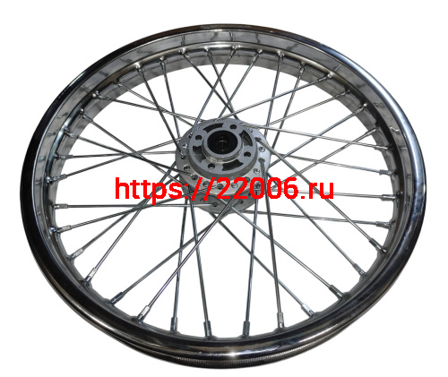 Обод 18'' передний спицы, диск. тормоз 1,85*18 DESTRA 250 (T20B010800B00100) Обод 18'' передний спицы, диск. тормоз 1,85*18 DESTRA 250 (T20B010800B00100)