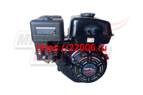 Двигатель LIFAN 6,5 л.с. 168F-2 ECO (196сс, 4,8кВт, вал d20) Двигатель LIFAN 6,5 л.с. 168F-2 ECO (196сс, 4,8кВт, вал d20)