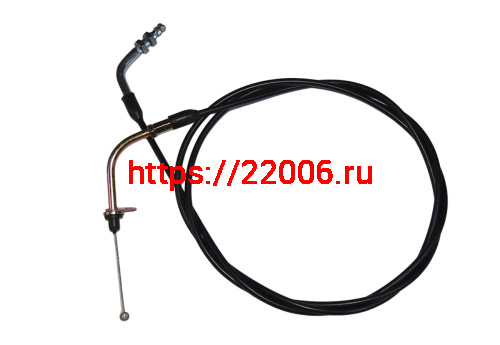 Трос газа L-2040мм, ход-50мм, FT50QT-3 ACTIV NOVO Ямаха (пришел как 10635) (НАБОР)