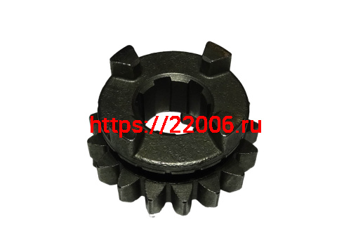 Шестерня 17 зуб. KAYO 140/160, Сигма 125 см3 первичного вала Шестерня 17 зуб. KAYO 140/160, Сигма 125 см3 первичного вала