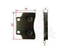 Колодки тормозные дисковые Kymco, KeeWay (пара) (QT-18) Скорпион, Рапира