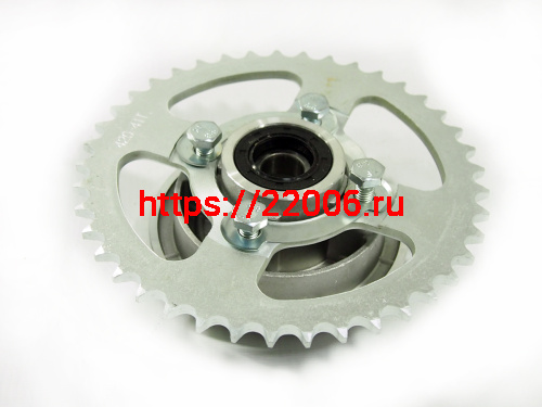 Звезда 41 зуб. (420) цепи, задняя Альфа, Дельта, Zodiak в сборе с основанием фото 2 Звезда 41 зуб. (420) цепи, задняя Альфа, Дельта, Zodiak в сборе с основанием фото 2