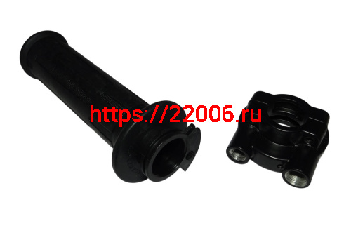 Ручка руля правая (газа) HIRO 250 с корпусом (с резинкой) (T00P080101E00100+T76H040700A00100) Ручка руля правая (газа) HIRO 250 с корпусом (с резинкой) (T00P080101E00100+T76H040700A00100)